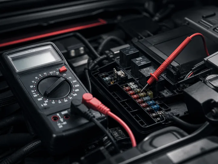 Merenje auto-električnih sistema multimetrom